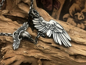 Wing Silver Pendant (Item No. P0128) Tartaria Onlinestore