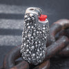Gothic Burial Skull Silver Lighter Case (Item No. L0003) Tartaria Onlinestore
