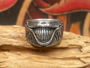 Joker Silver Ring (Item No. R0121) Tartaria Onlinestore