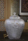 Peacok & Poeny Flower Pure 999 Silver Liquor Barrel Tartaria Onlinestore