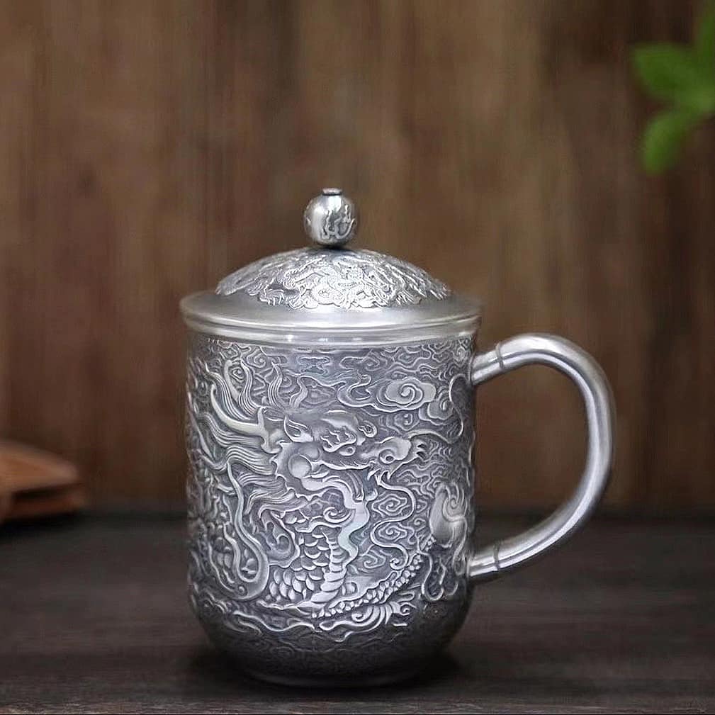 Dragon Pure 999 Silver Cup