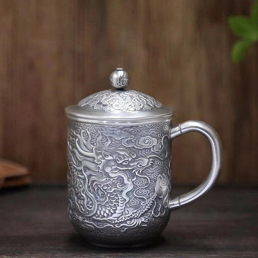 Dragon Pure 999 Silver Cup