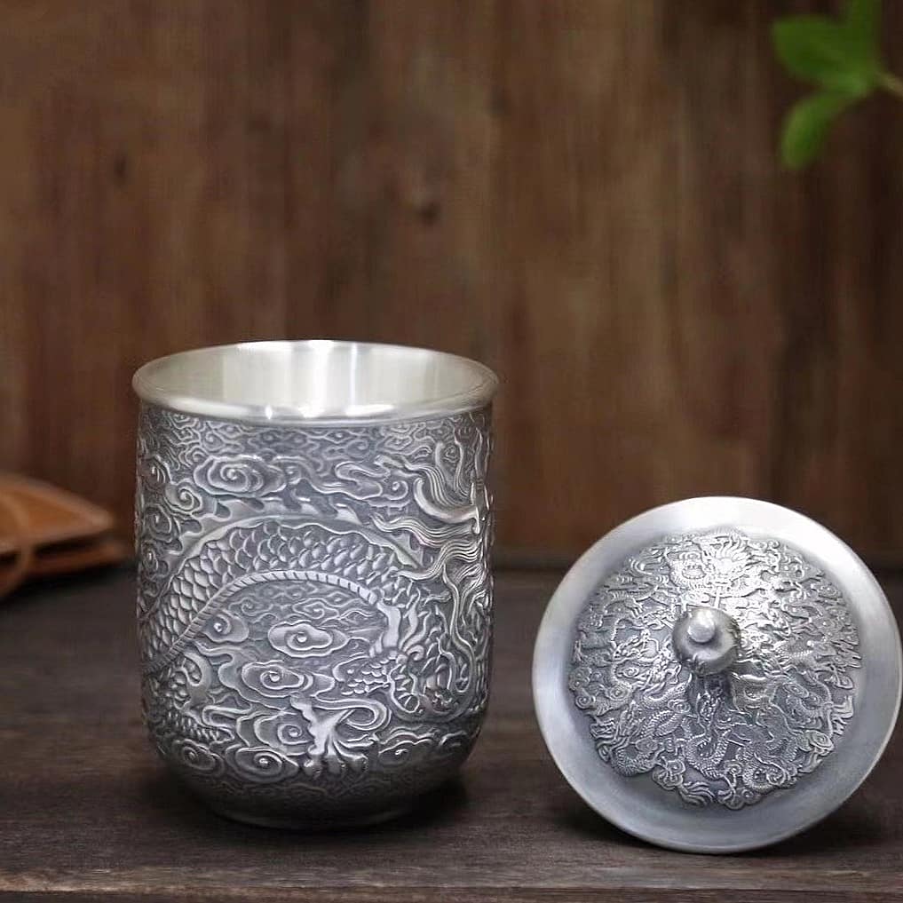 Dragon Pure 999 Silver Cup