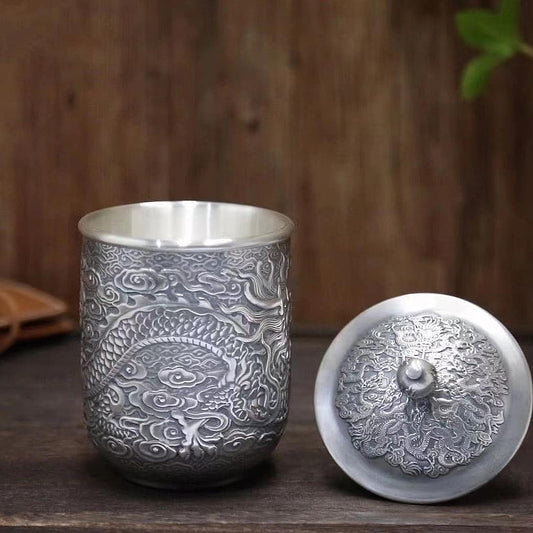 Dragon Pure 999 Silver Cup