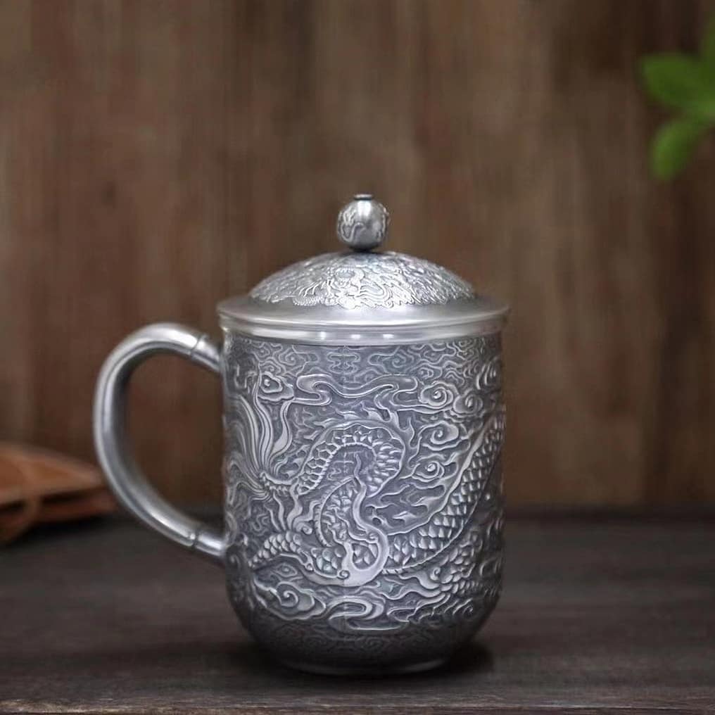 Dragon Pure 999 Silver Cup