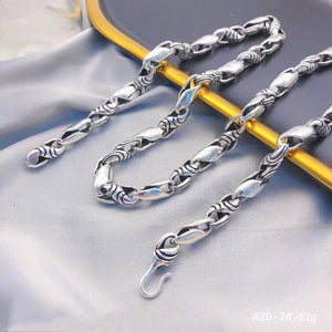 Classy Silver Necklace Chain (Item No. N0056-A20) Tartaria Onlinestore
