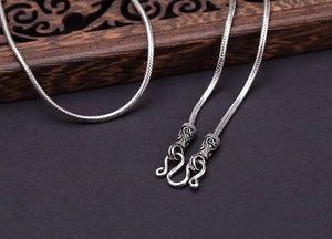 Classy Silver Necklace Chain (Item No. N0031) Tartaria Onlinestore