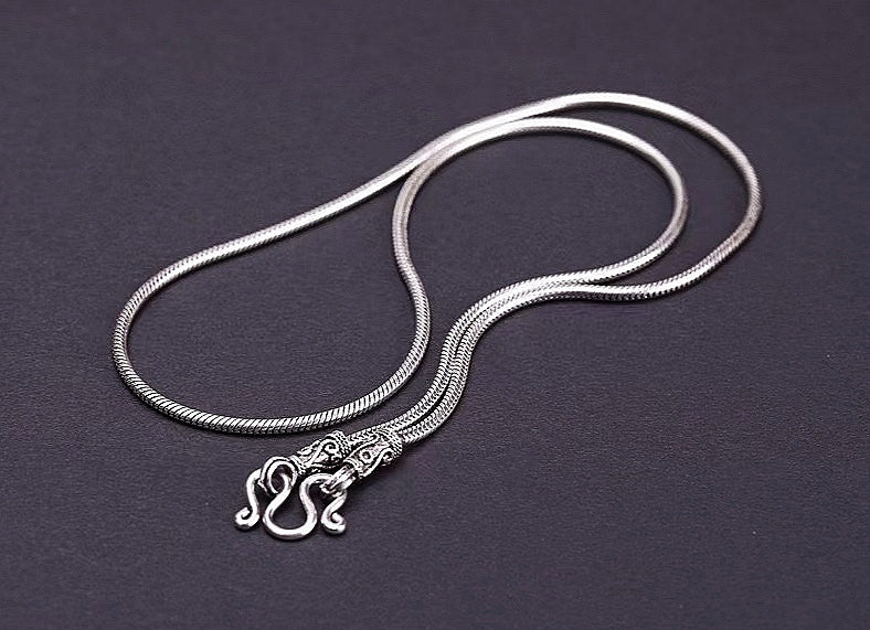 Classy Silver Necklace Chain (Item No. N0031) Tartaria Onlinestore