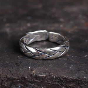 Braided Silver Ring (Item No. R0041) Tartaria Onlinestore
