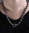 Skull Silver Necklace Chain (Item No. N0002) Tartaria Onlinestore