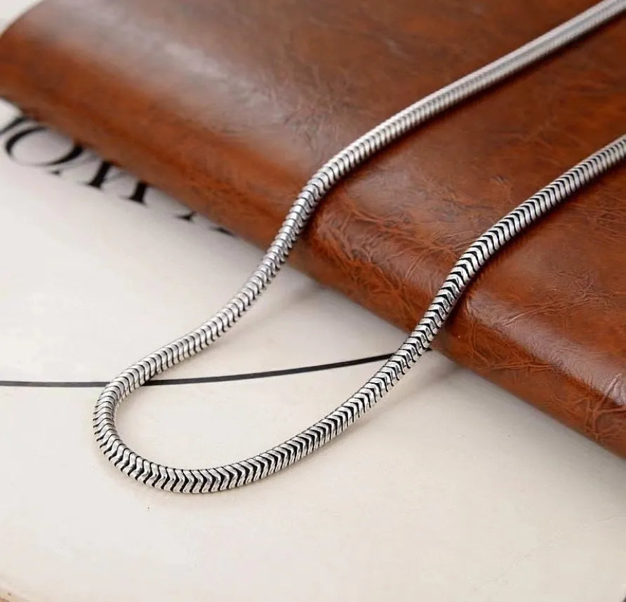 Snake Necklace Chain（Item No. N0104) Tartaria Onlinestore