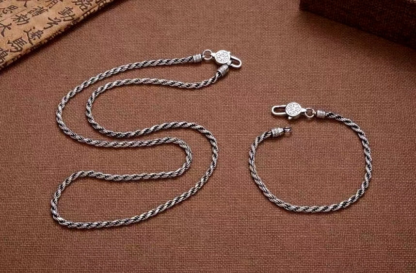 Classy Silver Bracelet Chain (Item No. B0467) Tartaria Onlinestore