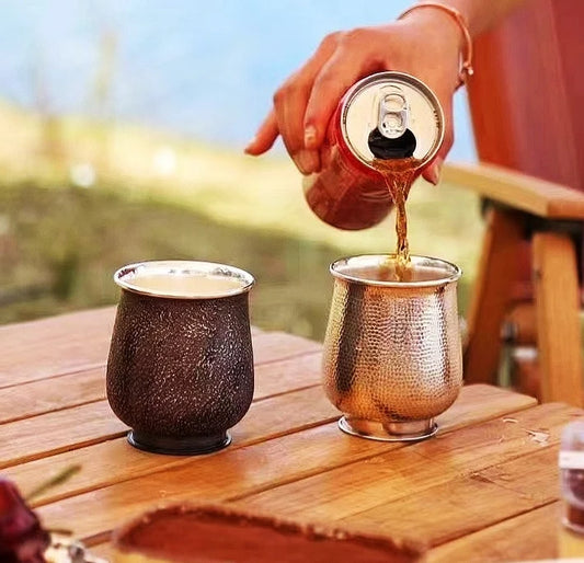 Hammered Fine Silver Cup Tartaria Onlinestore