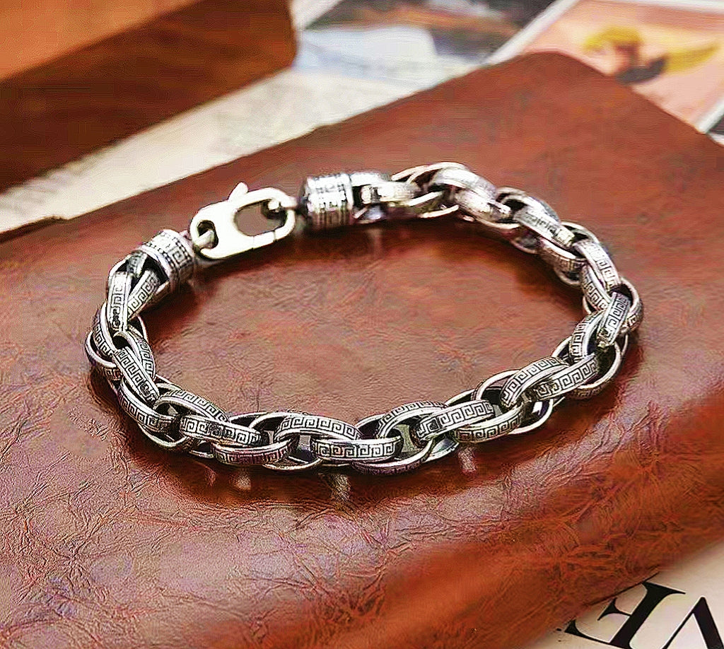 Classic Silver Bracelet Chain (Item No. B0569) Tartaria Onlinestore