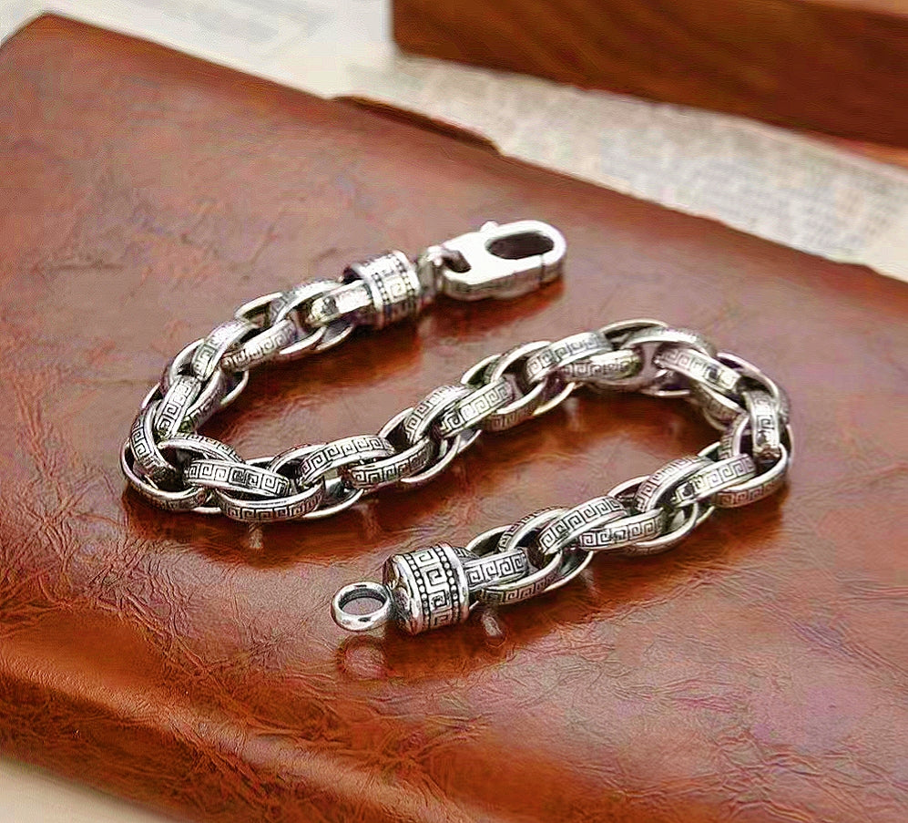 Classic Silver Bracelet Chain (Item No. B0569) Tartaria Onlinestore