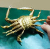 Crab Pure Brass Statue Tartaria Onlinestore