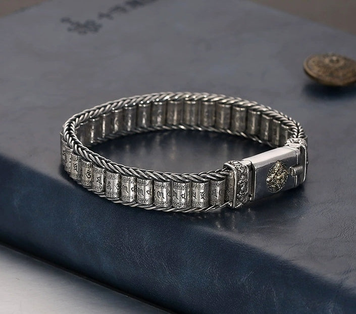 Classy Buddha Silver Bracelet Chain (Item No. B0506) Tartaria Onlinestore