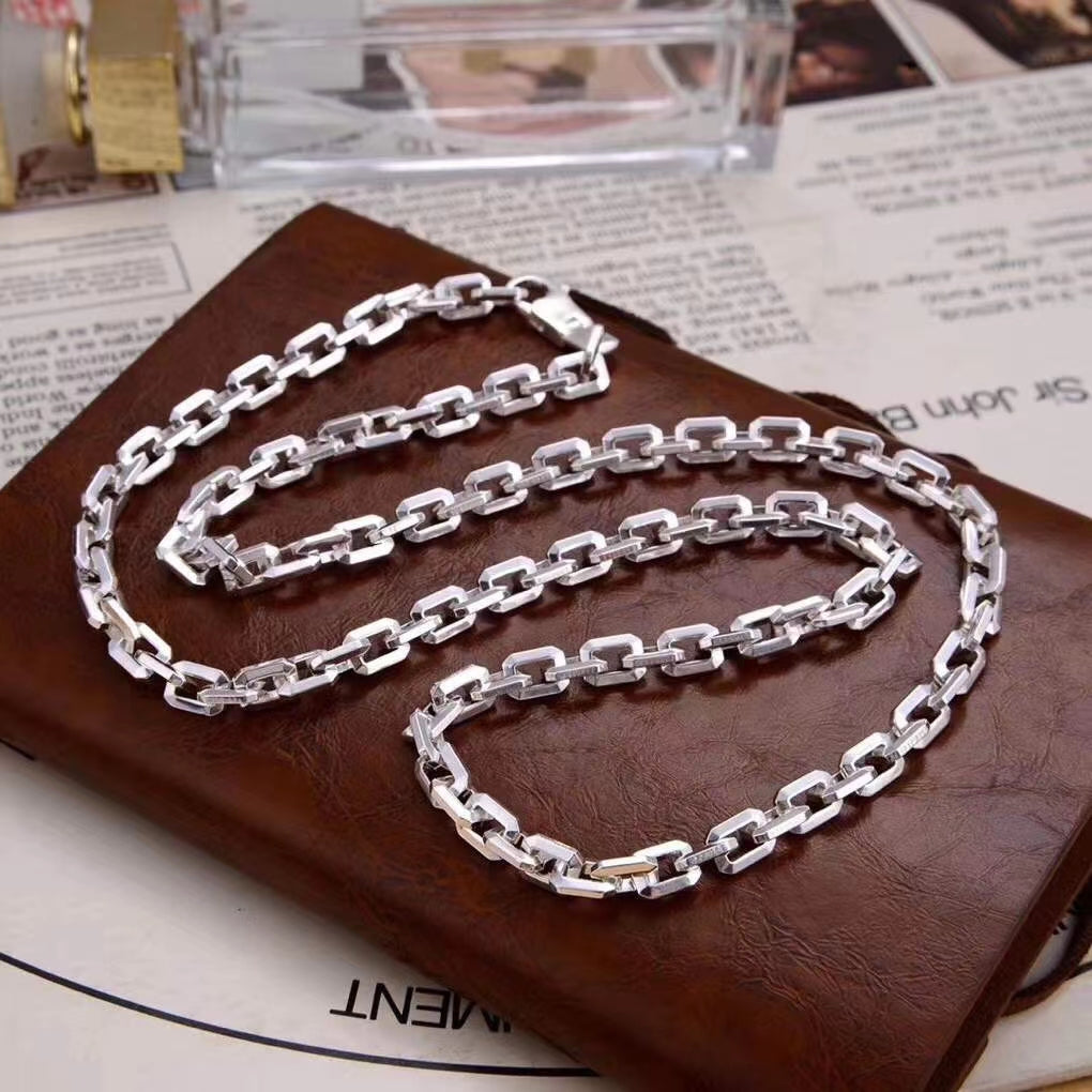 Classic Silver Necklace Chain (Item No. N0068) Tartaria Onlinestore