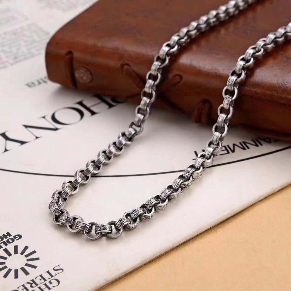Buddha Silver Necklace Chain (Item No. N0073) Tartaria Onlinestore