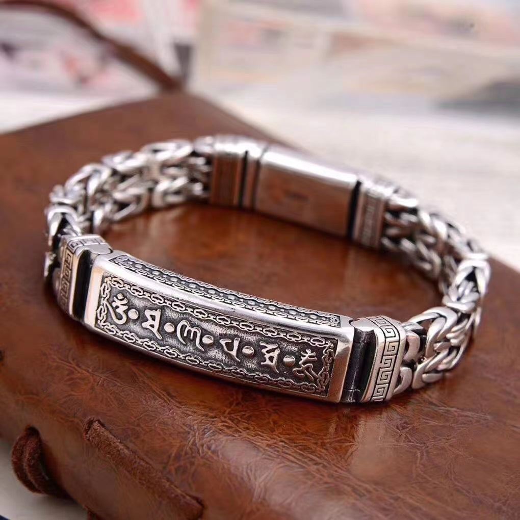 Vintage Style Silver Bracelet Chain (Item No. B0091) Tartaria Onlinestore