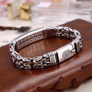 Vintage Style Silver Bracelet Chain (Item No. B0091) Tartaria Onlinestore