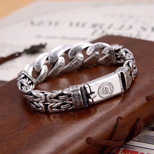 Buddha Silver Bracelet Chain (Item No. B0077) Tartaria Onlinestore