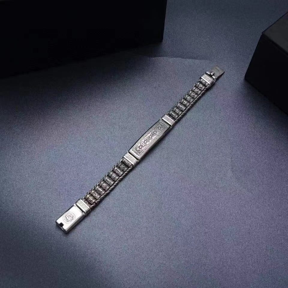 Buddha Silver Bracelet Chain (Item No. B0095) Tartaria Onlinestore