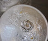 Peacok & Poeny Flower Pure 999 Silver Liquor Barrel Tartaria Onlinestore