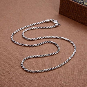 Braided Necklace Chain（Item No. N0106) Tartaria Onlinestore