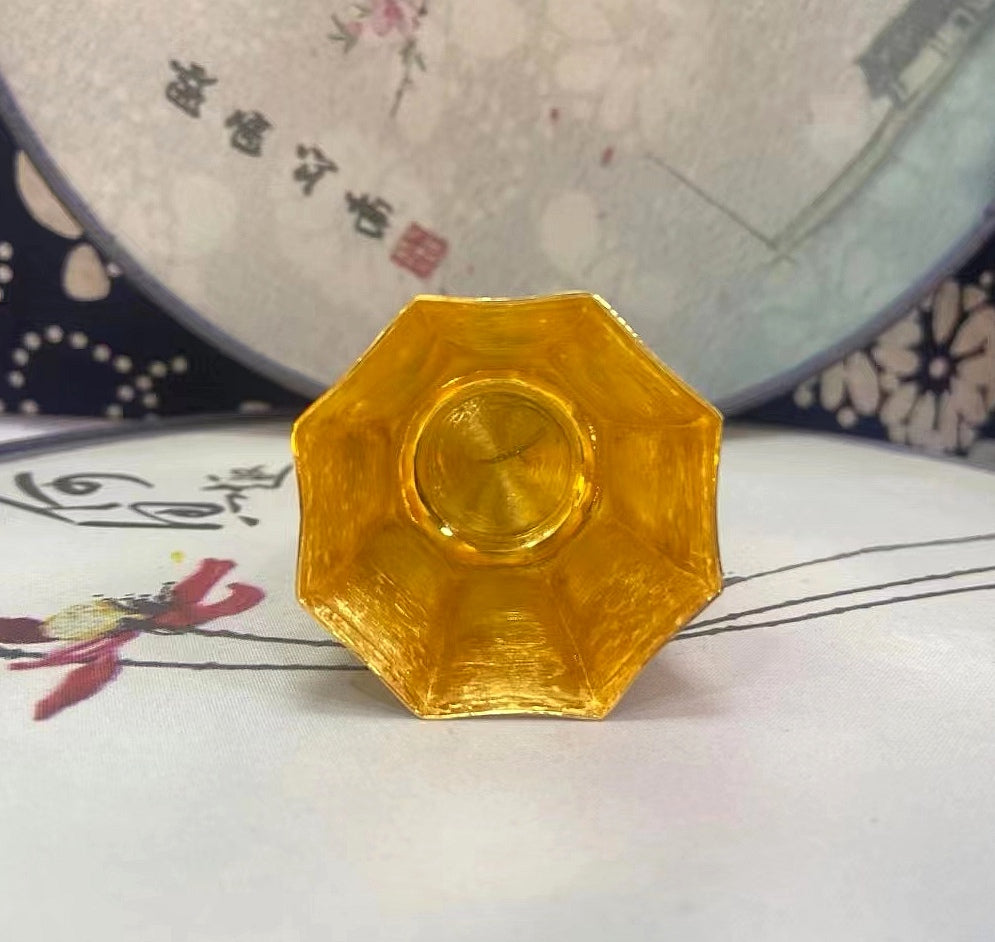 Octangle 24K Gold Cup (Item No. GC001)
