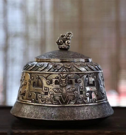 Vintage Silver Pot Tartaria Onlinestore