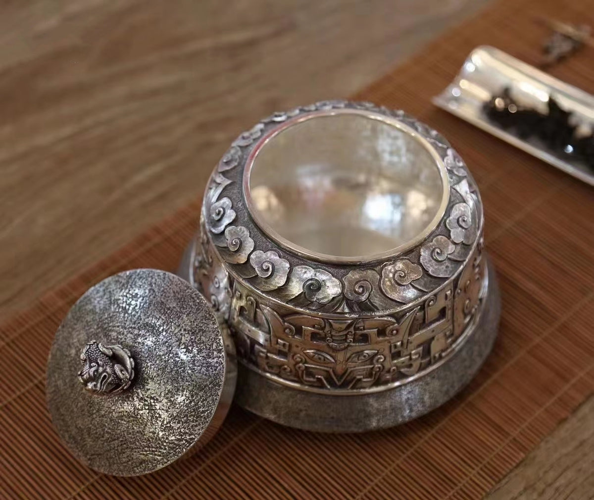 Vintage Silver Pot Tartaria Onlinestore