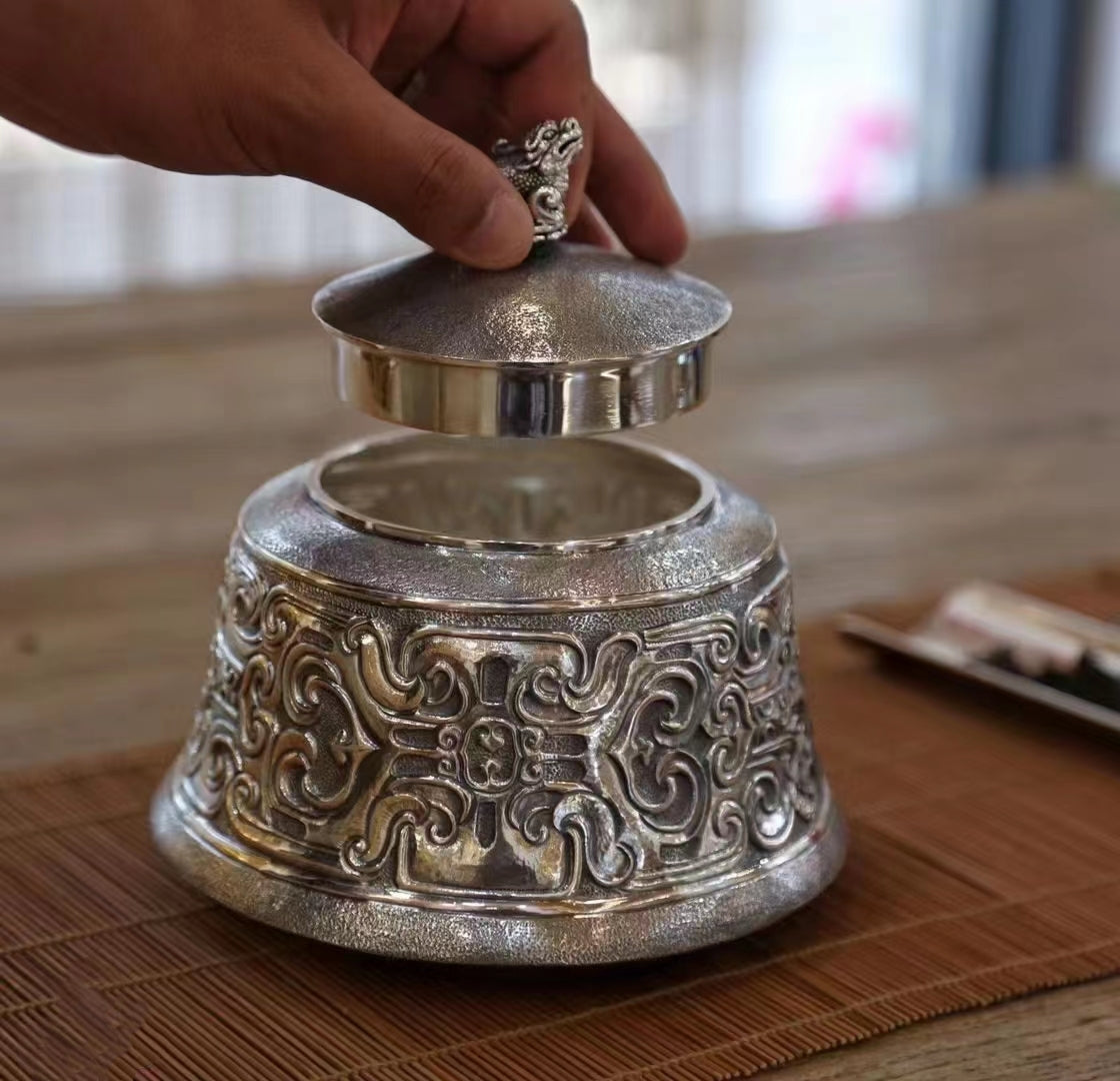 Vintage Silver Pot Tartaria Onlinestore